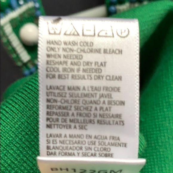 BCBG Color Block Tunic With Beaded Collar - Picture 11 of 11